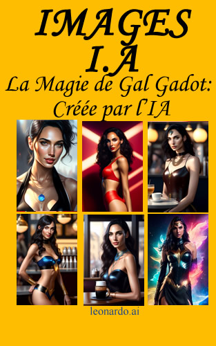 La Magie de Gal Gadot: Un Voyage Visuel Créé par l'Intelligence Artificielle. LEONARDO.AI, ISBN: 9798386949426, ISBN: 9798386950828